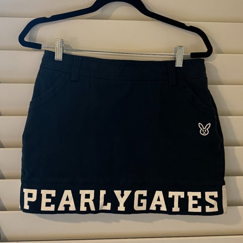 Pearly Gates Blue Golf Skirt - Size 2